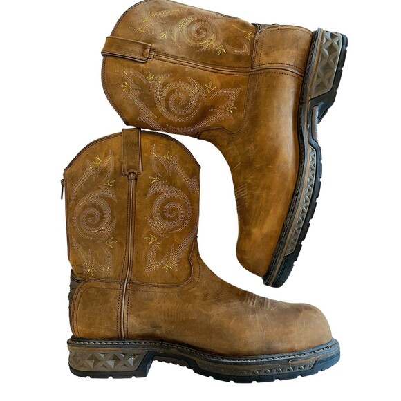 Georgia Boot CarboTec SZ 14EE - 11 Inch Composite Toe Waterproof Work Wellingt - Picture 6 of 10